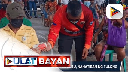 Higit 3-K katao sa Cebu, natulungan ni Sen. Go at iba't ibang ahensya ng pamahalaan