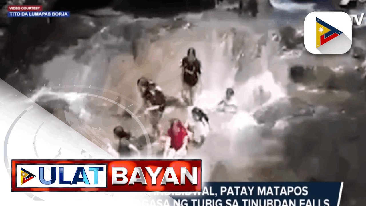 Tatlong indibidwal, patay matapos ang pagragasa ng tubig sa Tinubdan Falls; Cebu LGU, nakatakdang magpulong para tiyakin ang kaligtasan ng mga turista sa waterfalls