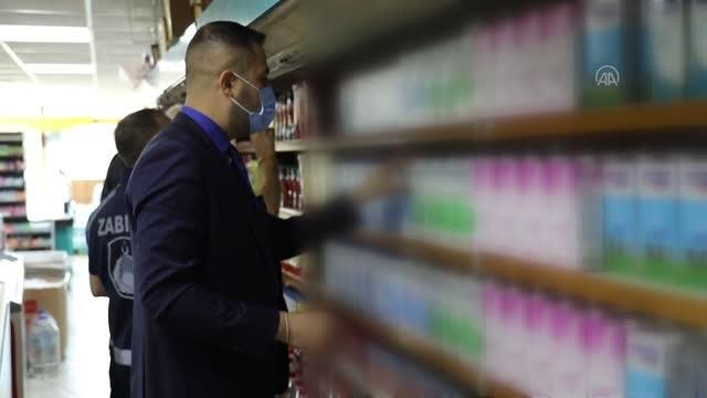 Çubuk'ta zabıta ekipleri fiyat ve etiket denetimi yaptı