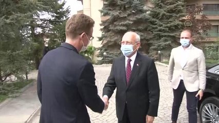 CHP Genel Başkanı Kılıçdaroğlu AB ülkelerinin büyükelçileriyle çalışma yemeğinde buluştu Açıklaması