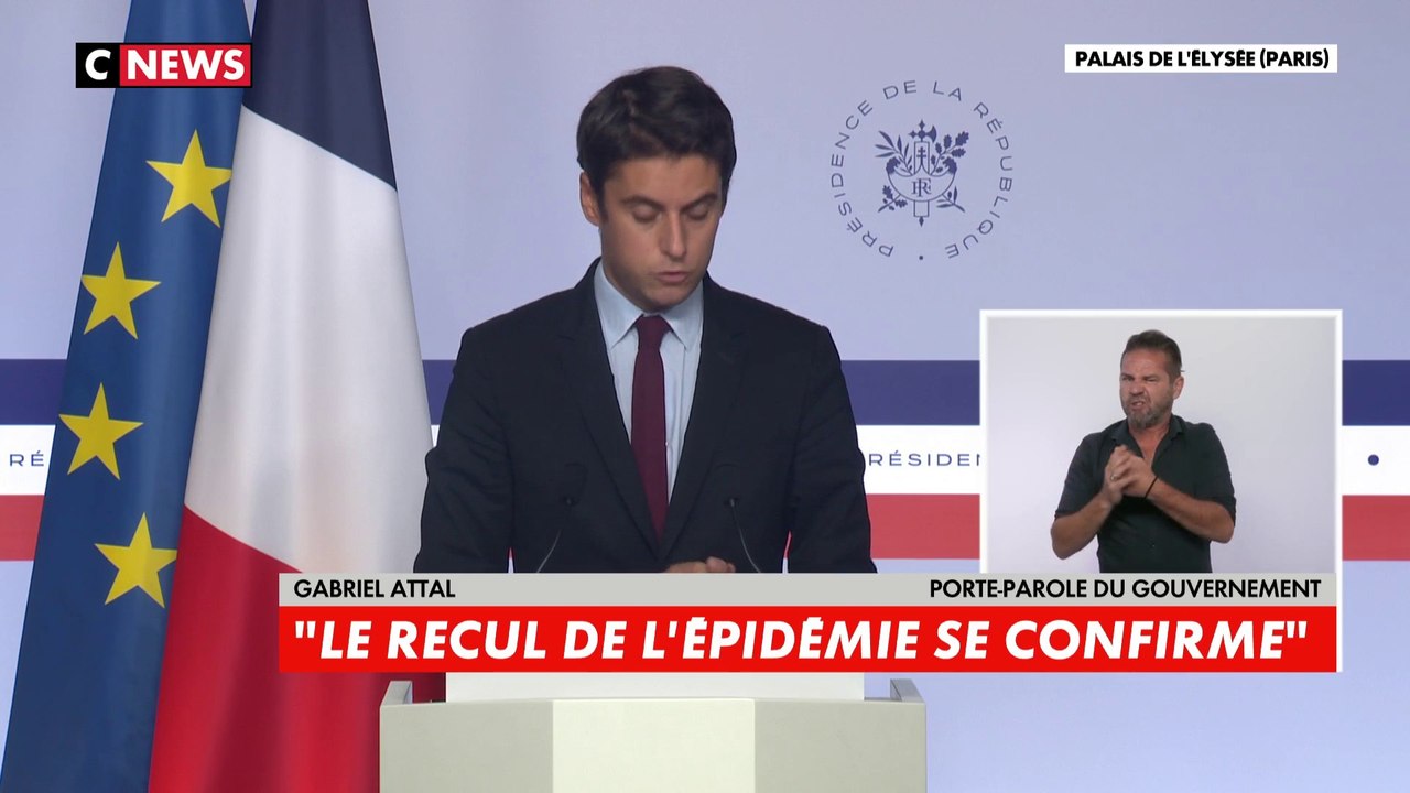 Gabriel Attal : «Notre main ne tremble pas quand il s’agit de défendre la République face à ceux qui croient la faire plier»