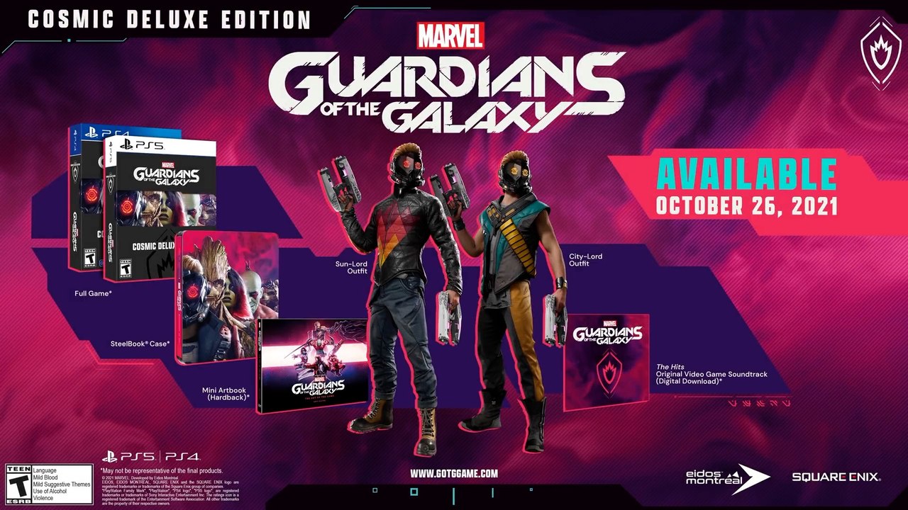 Marvel's Guardians of the Galaxy - Lead the Guardians - Combat Gameplay PS5 PS4
