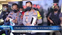 Kurang Dari 24 Jam, Polres Sukoharjo Berhasil Ringkus Pelaku Pembobolan Konter Handphone di Kartasura
