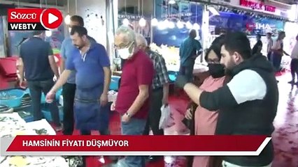 Hamsinin fiyatı düşmüyor, lüferde bolluk var