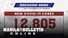 DOH reports 12,805 new cases, bringing the national total to 2,535,732, as of SEPTEMBER 29, 2021