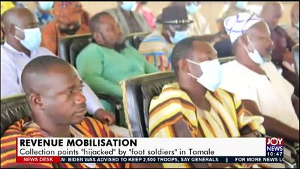 Collection points "hijacked" by "foot soldiers" in Tamale - News Desk on Joy News (29-9-21)