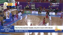 Tim Basket Putra Sulut Kalahkan Tim Basket Babel 92-91