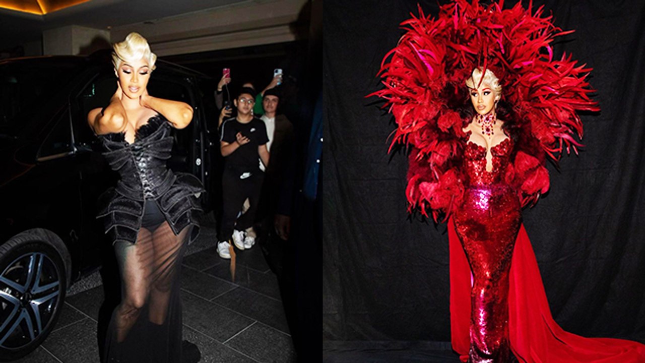 Cardi B’s First Red Carpet Appearance Just Weeks After Giving Birth