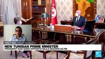 Tunisia president names Najla Bouden as country's first female PM