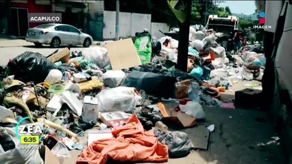 Adela Román Ocampo se va y deja a Acapulco lleno de basura