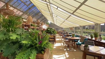 See inside the Glass House restaurant in Wynyard Hall