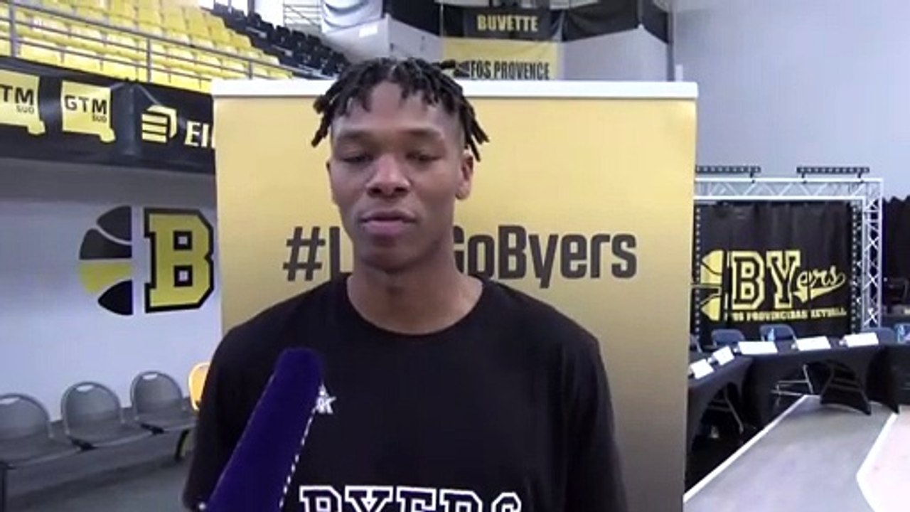 Allan Dokossi de Fos Provence Basket sur le média day LNB et sur sa rencontre avec Giannis Antetokou