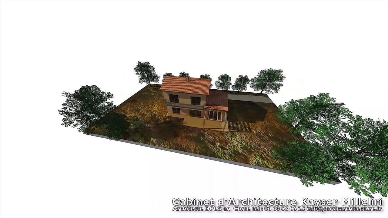 Maison de village familiale en Corse #architecture #architecte #maison #corse