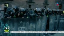 Reconocen a mujeres policías tras marcha del 28S
