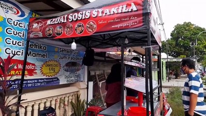 various kinds of frozen food