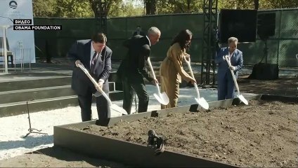 Президентский центр Обамы: заложен первый камень