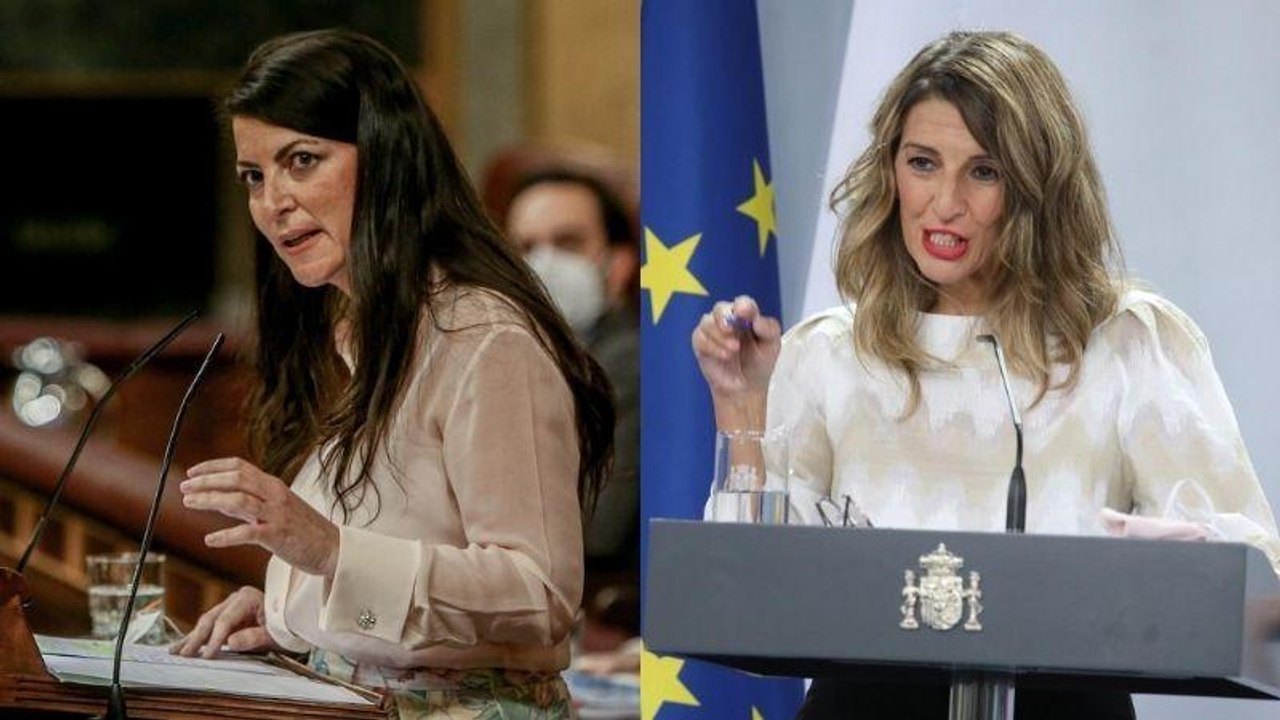 Yolanda Díaz ‘apoya’ los ataques a la Policía y Olona le retrata: "Podemos es violencia y desestabilización"