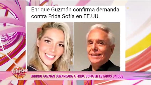 Enrique Guzmán Demandará A Frida Sofía En Estados Unidos ¿Y A Quién Apoya Alejandra Guzmán?