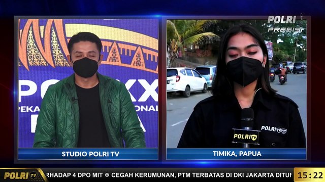 Presisi Spesial PON XX Papua : Live Report Terkait Panglima TNI - Kapolri Gelar Apel Pasukan Dalam Rangka Pengamanan PON XX Papua 2021