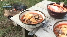 [자연 밥상] 쫄깃한 식감과 고소한 풍미까지! 자연인 표 '버섯 김치 수제비'