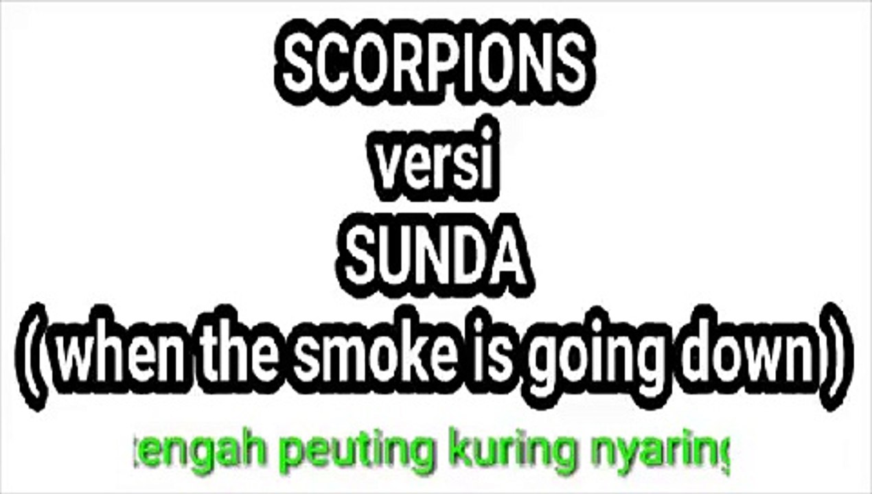 Scorpion song sundanis