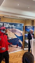 Annonce de la mesure du Mont Blanc 2021