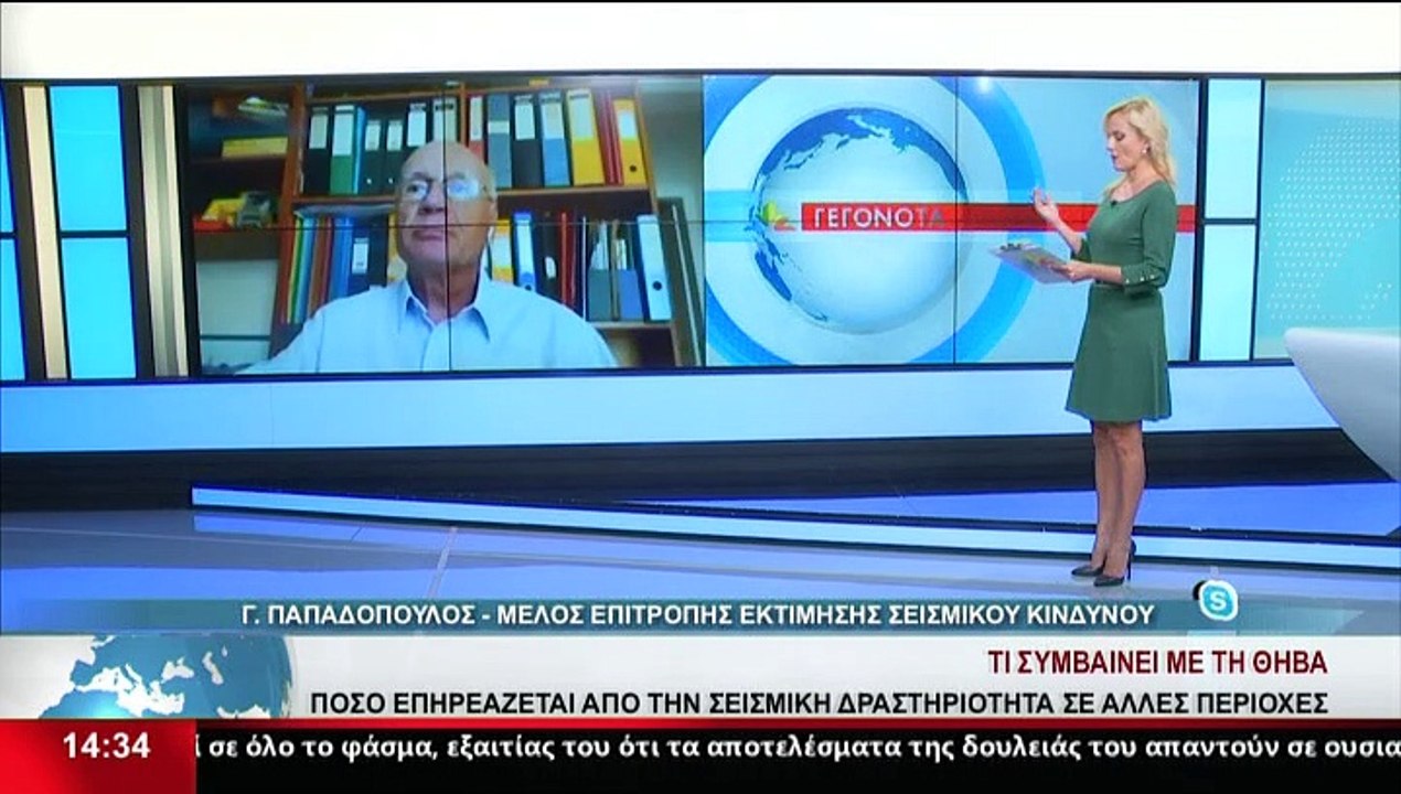 Το μέλος επιτροπής εκτίμησης σεισμικού κινδύνου...