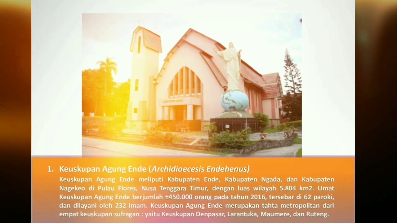 Katolik: Mengenal 4 Keuskupan di Pulau Flores NTT