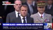 Hommage à Maxime Blasco: Emmanuel Macron arrive aux Invalides