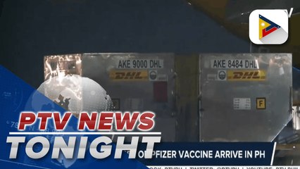 Over 390-K doses of Pfizer vaccine arrive in PH