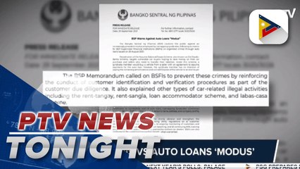 BSP warns VS auto loans 'modus'