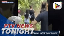 Tourists banned at Tinubdan Falls after tragic incident | via John Aroa