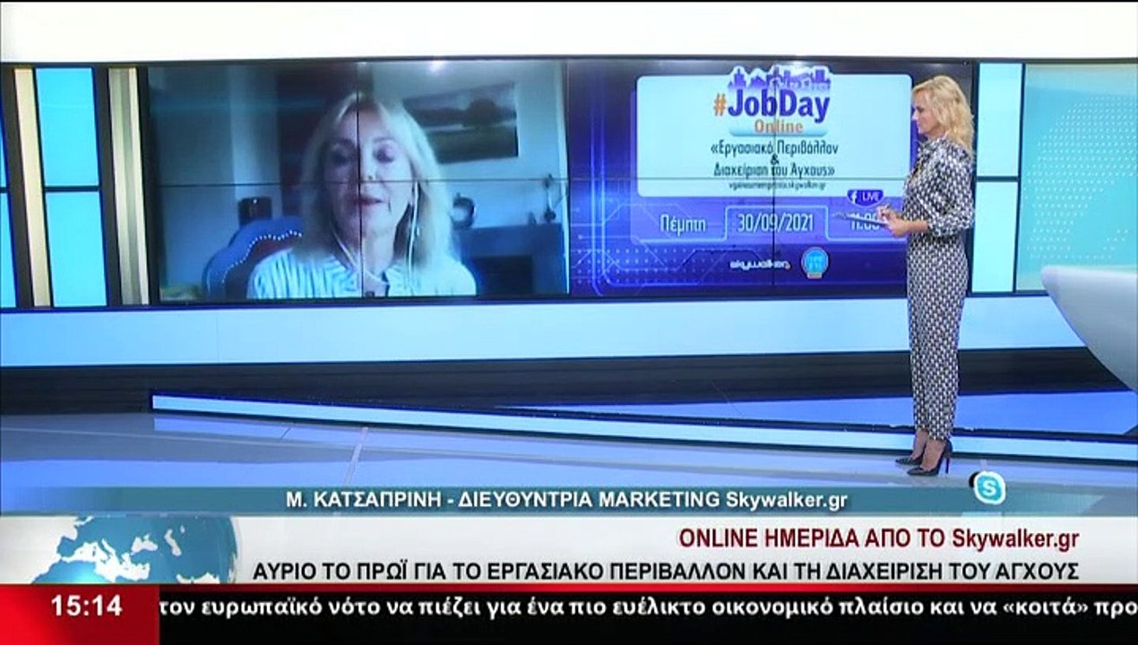 Η Διευθύντρια marketing skywalker.gr, Μ. Κατσαπ...