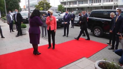AB Komisyonu Başkanı von der Leyen, Kosova'yı ziyaret etti