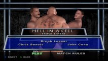 Here Comes the Pain Chris Benoit vs Brock Lesnar vs John Cena