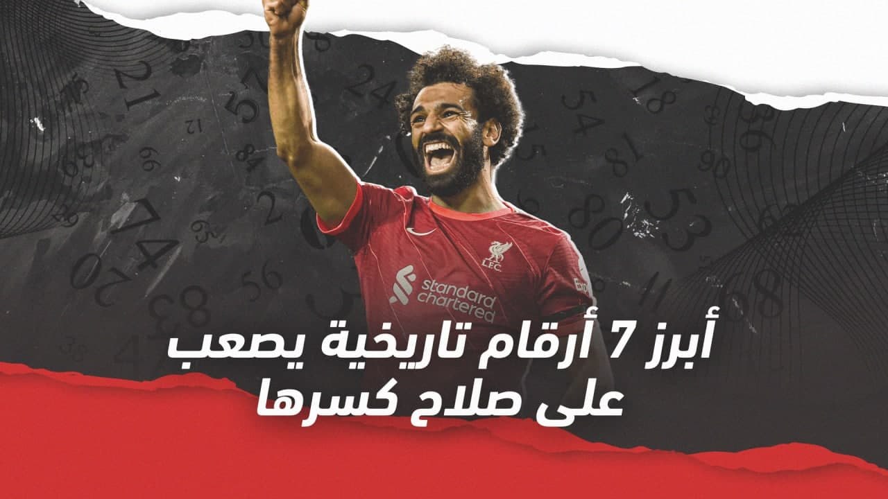 أبرز 7 أرقام قياسية يصعب على محمد صلاح كسرها