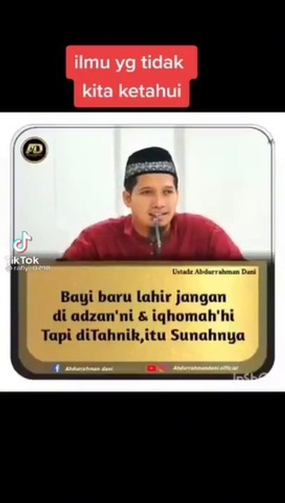 Hukum Meng Adzani Bayi Baru Lahir