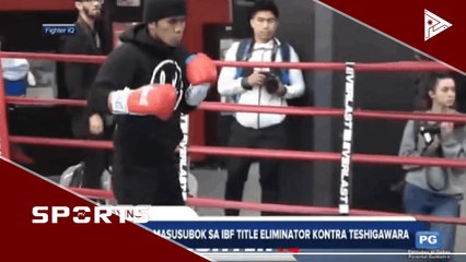 Tapales, masusubok sa IBF title eliminator kontra Teshigawara