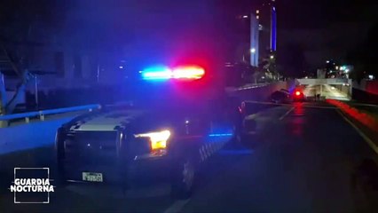 Comando armado secuestró a una persona que circulaba por el túnel de avenida López Mateos