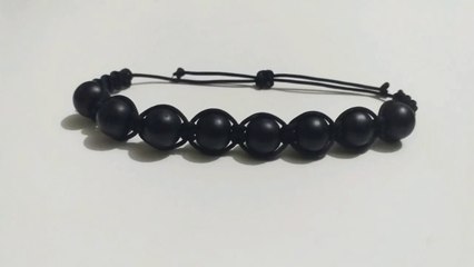 Makrome Erkek Bilekliği Yapımı - Erkek Bileklik Modeli