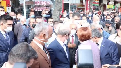İYİ Parti Genel Başkanı Akşener: "Esnaf gezilerinde propaganda yapmıyorum"