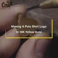 make a polo shirt in 18k  yellow gold step by step tutorial MOST EXPENSIVE POLO SHIRT IN THE WORLD
