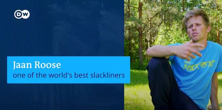 Slacklining – Daredevil Moves by Jaan Roose | Beyond Limits | Oneindia Malayalam