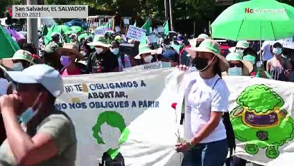 Large demos for abortion rights in Latin America