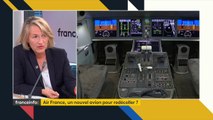 Décarbonation : « Le premier levier, c’est le renouvellement de la flotte », selon Anne Rigail, la patronne d’Air France