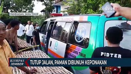 Seorang Paman Tewas Dicelurit Keponakan Gara-gara Penutupan Jalan Menuju Rumah