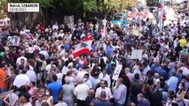 Βηρυτός: Διαμαρτυρίες για την νέα αναστολή της έρευνας για την έκρηξη στο λιμάνι