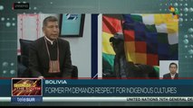 Bolivia: Former Minister demands respect for native cultures