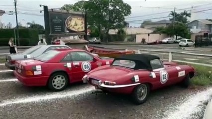 Rallye-Raid Run To Falls passa por Cascavel e chama a atenção da população