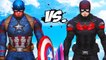 Captain America Winter Soldier Vs Captain Hydra GtaV Epic Fight